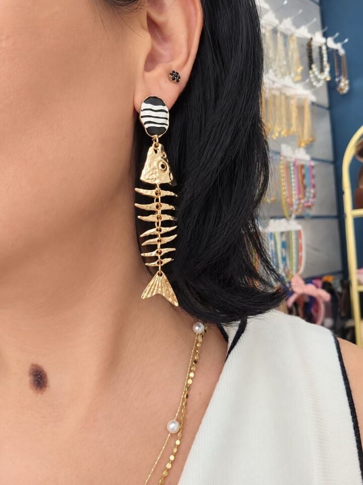 Balık Marka Model Küpe