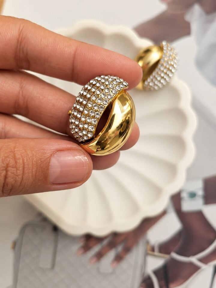 Zirkon Taş Vip Küpe